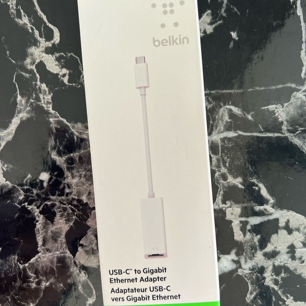 belkin usb c to gigabit ethernet adapter